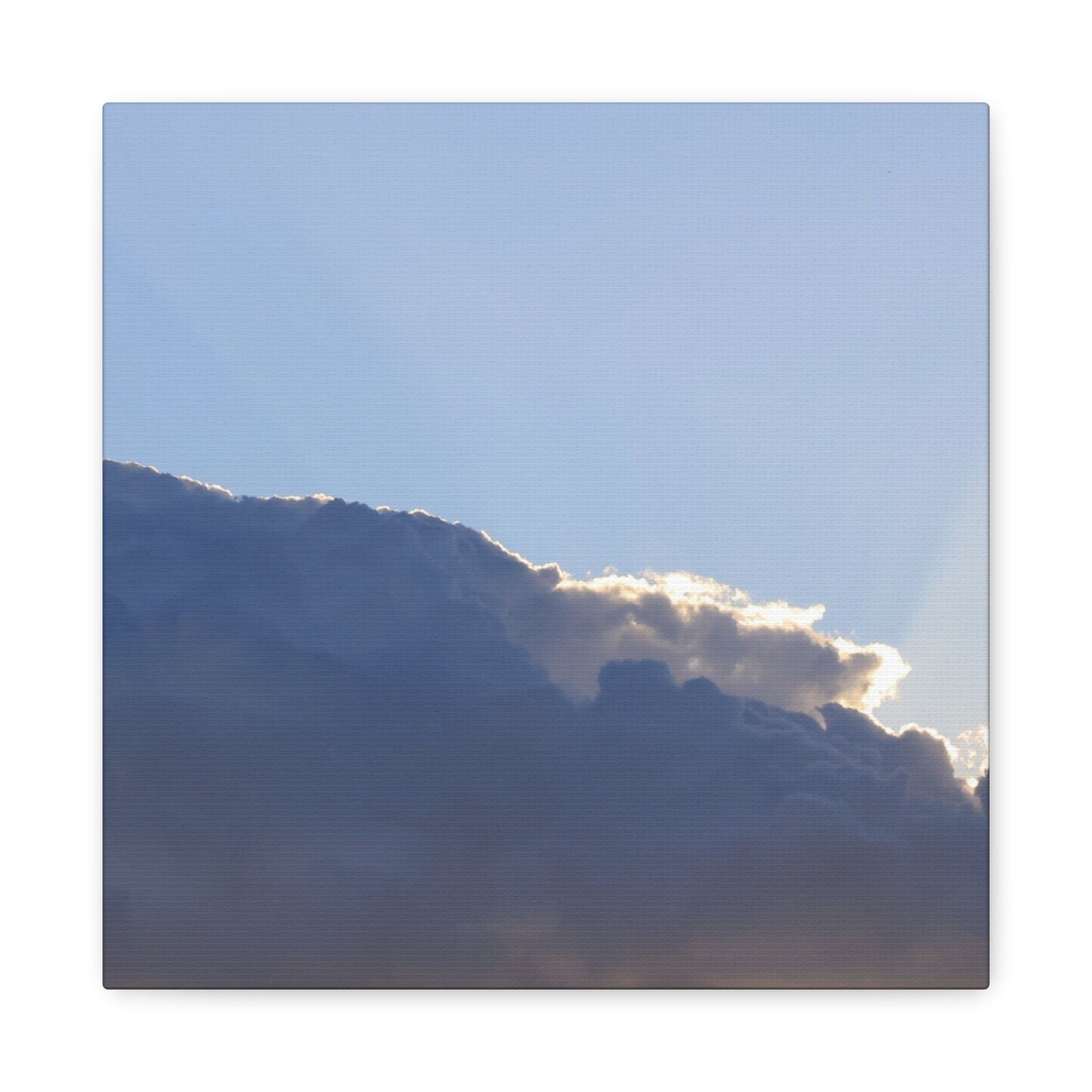 Cloud Mountain - Unique Frameless Canvas Wall Art