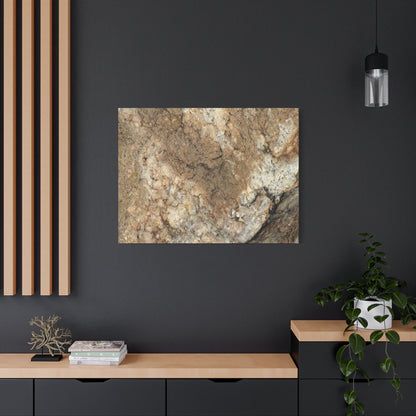Desert Terrain - Unique Frameless Canvas Wall Art - Art By Earth