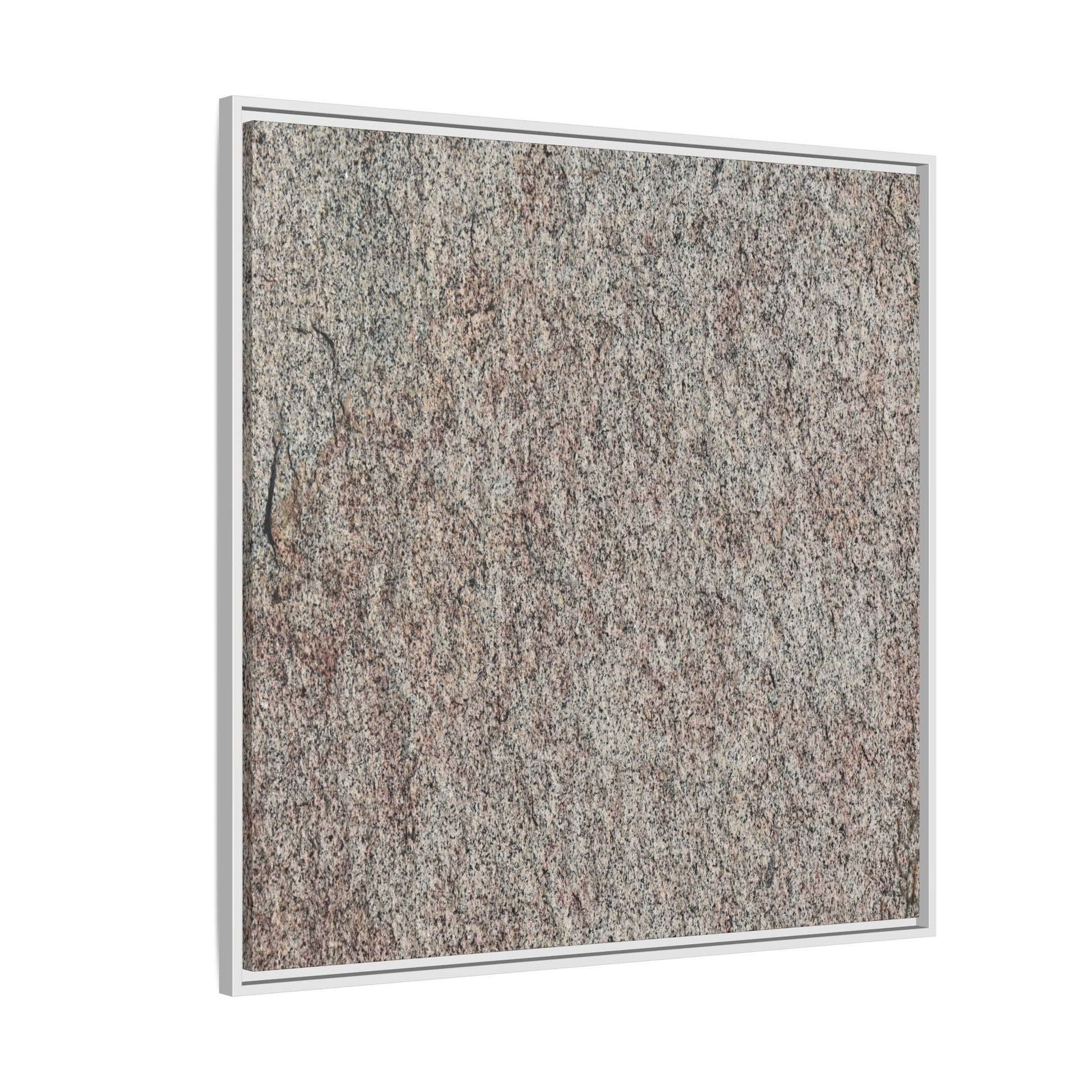 Granular Whispers - Unique Stretched Canvas Wall Art - Art By Earth