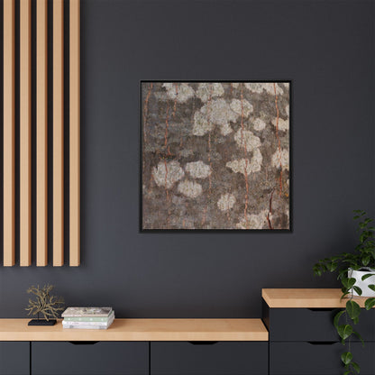 Lichen's Legacy - Unique Stretched Canvas Wall Art - Art By Earth