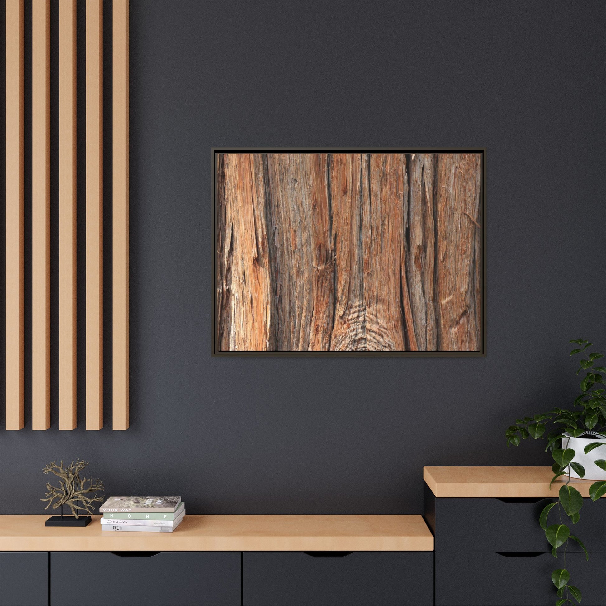 Echoes of Timber - Unique Stretched Canvas Wall Art - Art By Earth