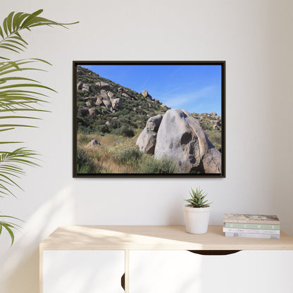 Ancient Stone Guardian - Unique Stretched Canvas Wall Art - Art By Earth