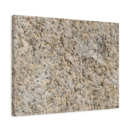 Granular Echoes - Unique Frameless Canvas Wall Art - Art By Earth