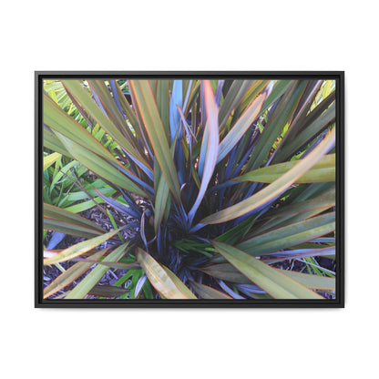 Radiant Leaves - Unique Stretched Canvas Wall Art - Art By Earth