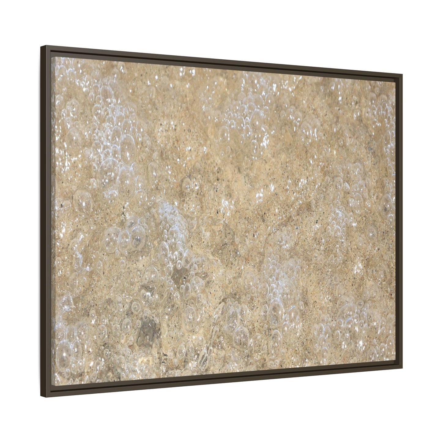 Bubbling Sand - Unique Stretched Canvas Wall Art - Art By Earth