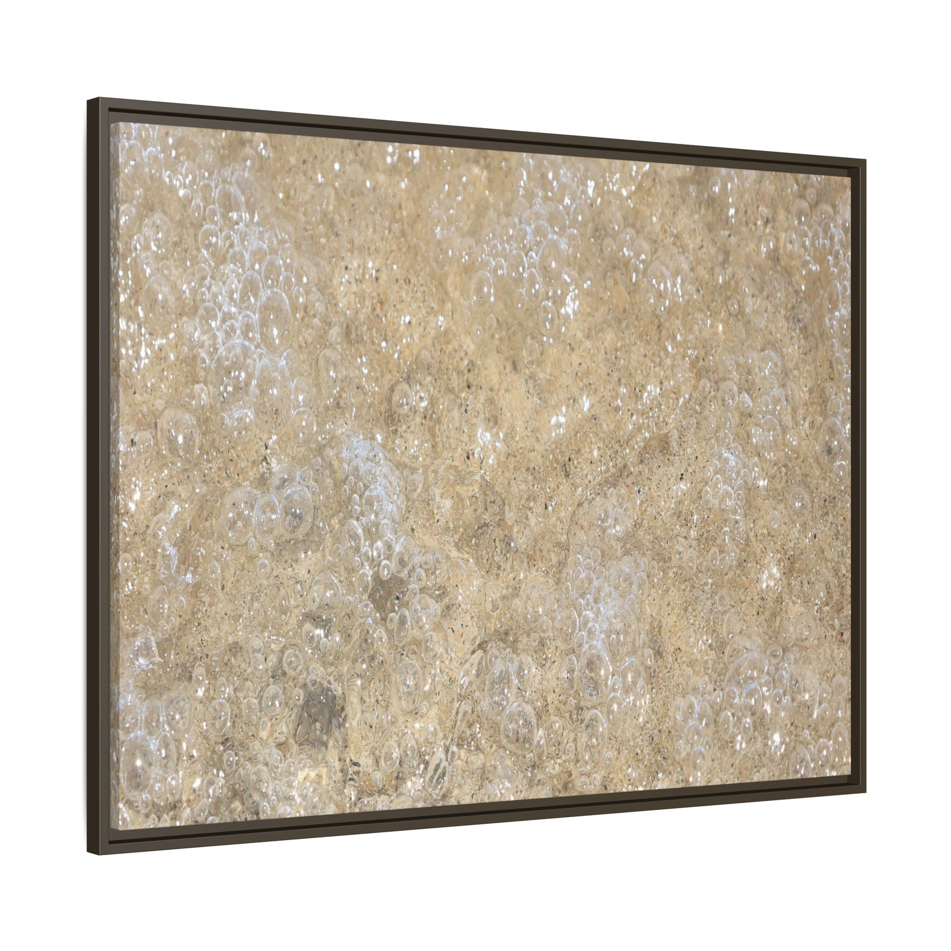 Bubbling Sand - Unique Stretched Canvas Wall Art - Art By Earth