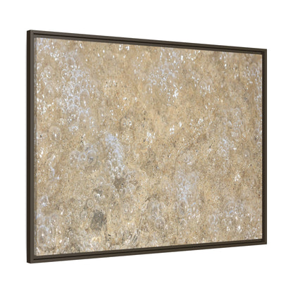 Bubbling Sand - Unique Stretched Canvas Wall Art - Art By Earth