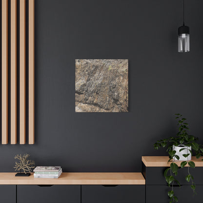 Weathered Stone Secrets - Unique Frameless Canvas Wall Art - Art By Earth