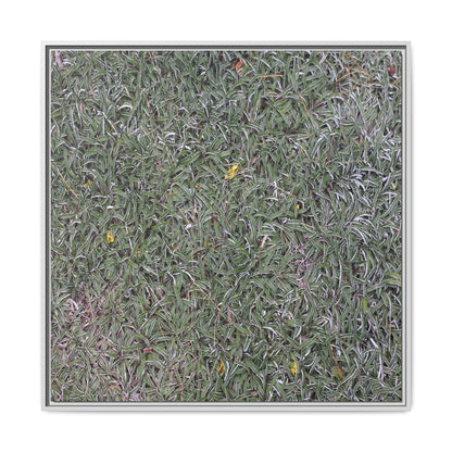 Grassy Texture - Unique Stretched Canvas Wall Art - Art By Earth