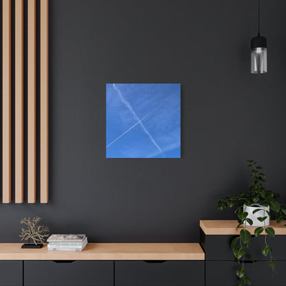 Crossing Paths - Unique Frameless Canvas Wall Art - Art By Earth