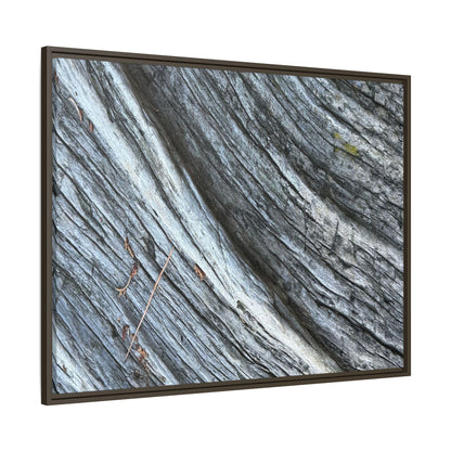 Time's Carved Path - Unique Stretched Canvas Wall Art - Art By Earth