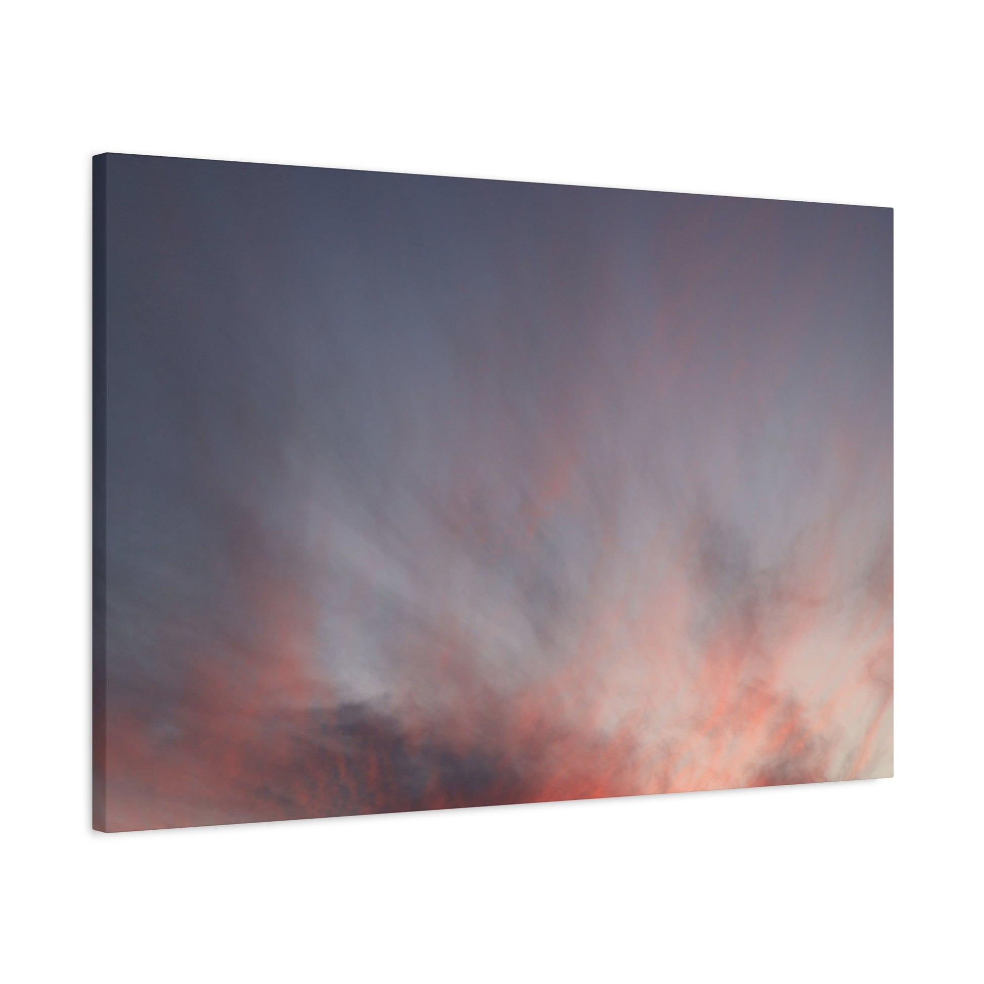 Ethereal Sunset - Unique Frameless Canvas Wall Art - Art By Earth