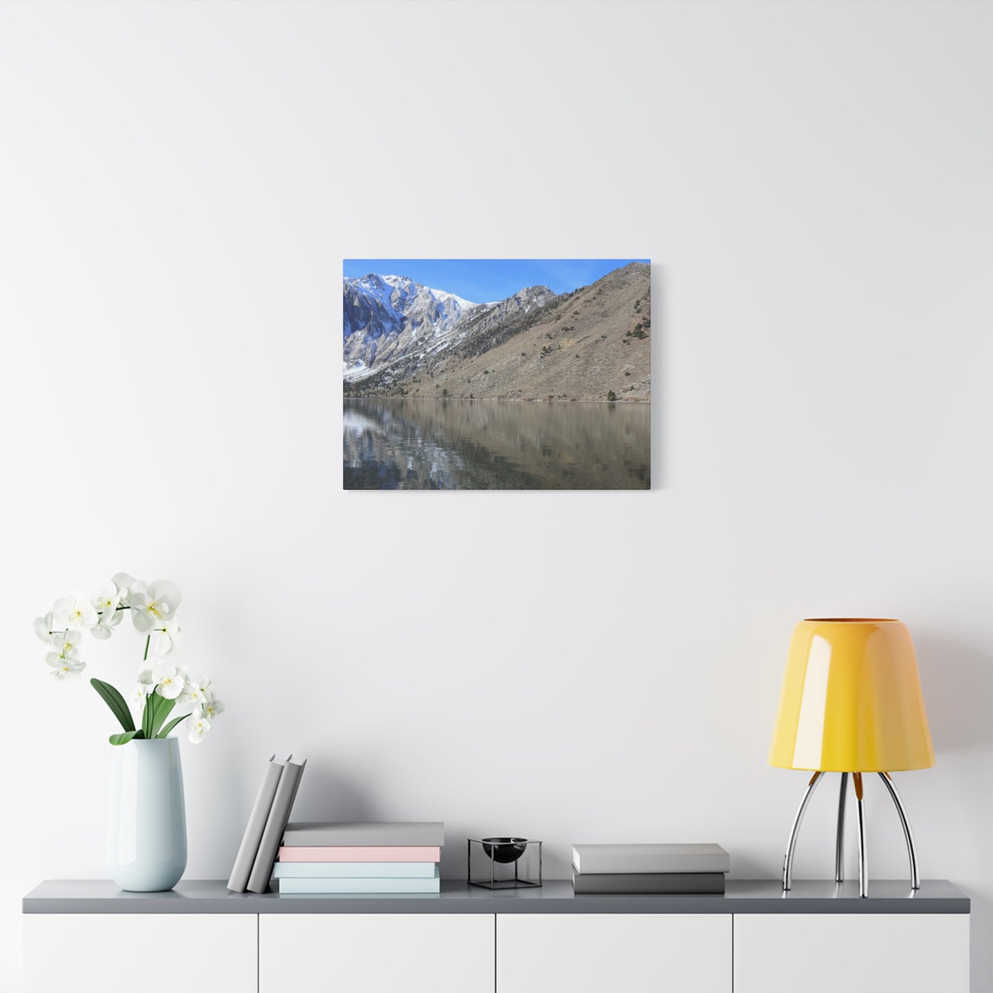 Reflection of Silence - Unique Frameless Canvas Wall Art