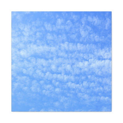Clouded Reverie - Unique Frameless Canvas Wall Art - Art By Earth