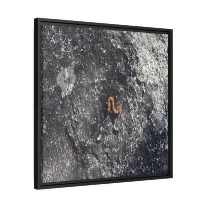 Volcanic Ash and Copper - Unique Stretched Canvas Wall Art - Art By Earth