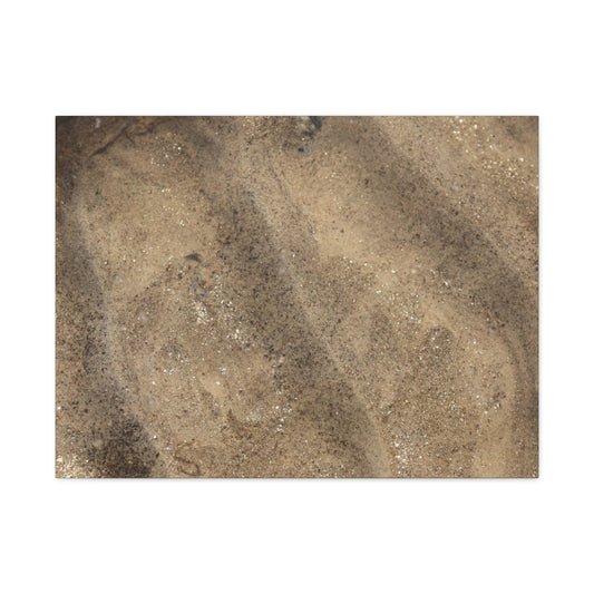 Shallow Waters - Unique Frameless Canvas Wall Art - Art By Earth