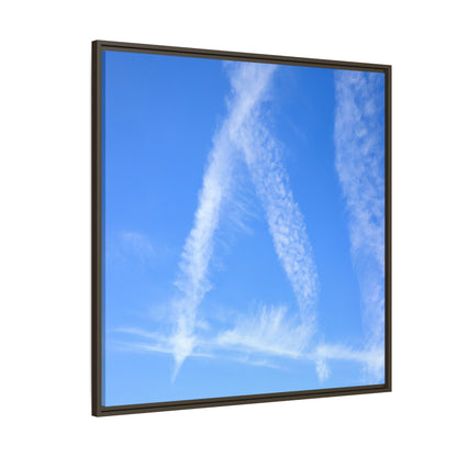 Skyward Whispers - Unique Stretched Canvas Wall Art - Art By Earth