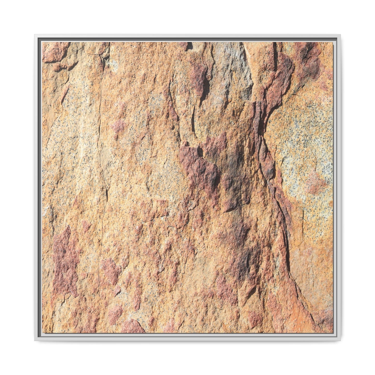 Fractal Stone - Unique Stretched Canvas Wall Art - Art By Earth