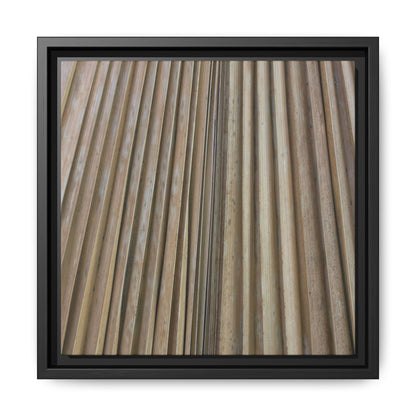 Wooden Whispers - Unique Stretched Canvas Wall Art - Art By Earth