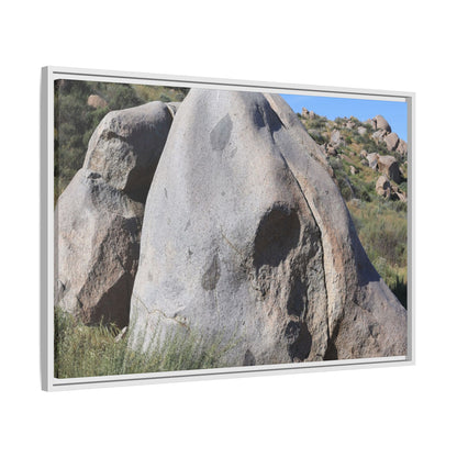 Skull Rock Desert - Unique Stretched Canvas Wall Art - Art By Earth