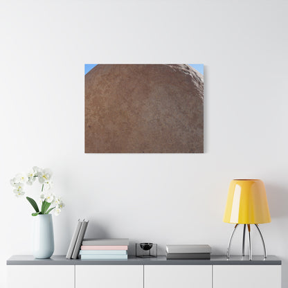 Stone Sphere of Silence - Unique Frameless Canvas Wall Art - Art By Earth