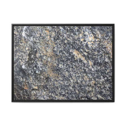 Crystalline Echoes - Unique Stretched Canvas Wall Art - Art By Earth