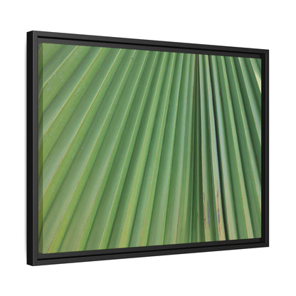 Emerald Rays - Unique Stretched Canvas Wall Art - Art By Earth