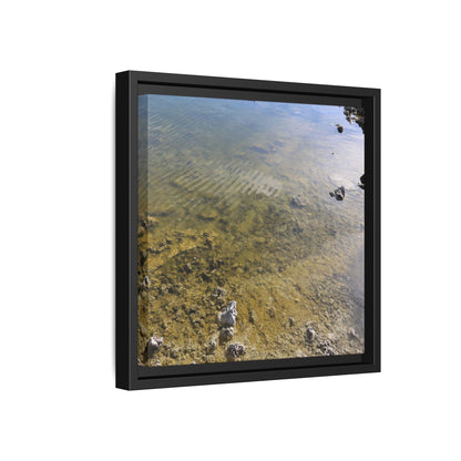 Ripples of Stone - Unique Stretched Canvas Wall Art