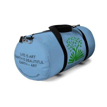 Blue - Z - ART BY EARTH DUFFEL BAG