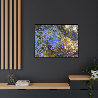 Watery Kaleidoscope - Unique Stretched Canvas Wall Art - Art By Earth