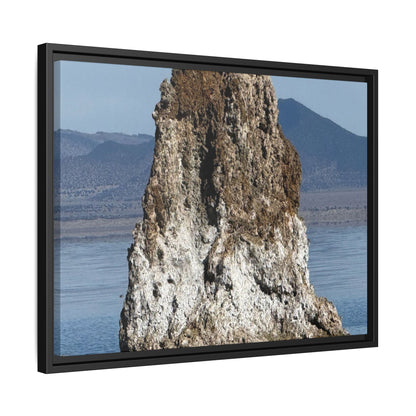 Tufa Tower Reflection - Unique Stretched Canvas Wall Art