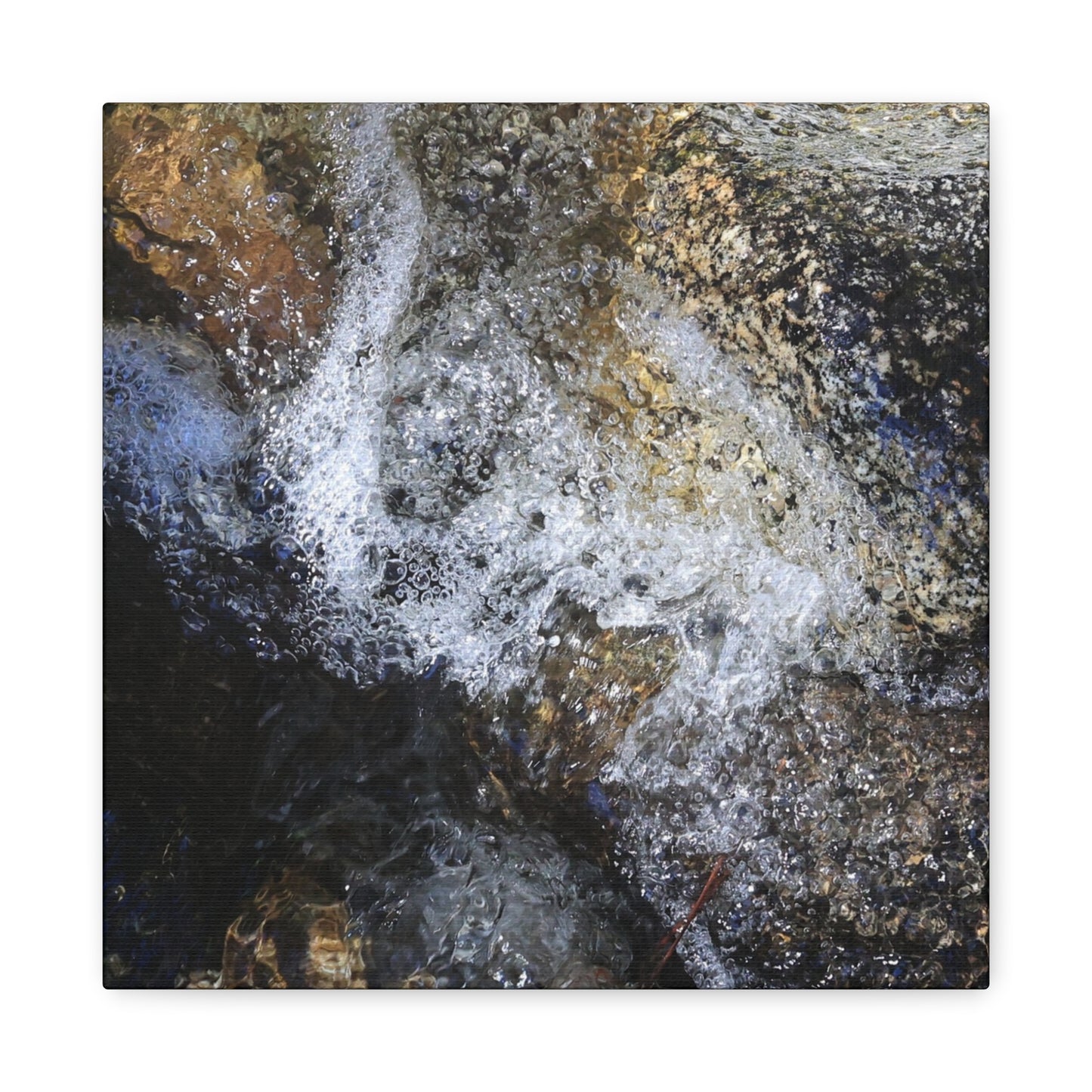 Liquid Stone - Unique Frameless Canvas Wall Art - Art By Earth