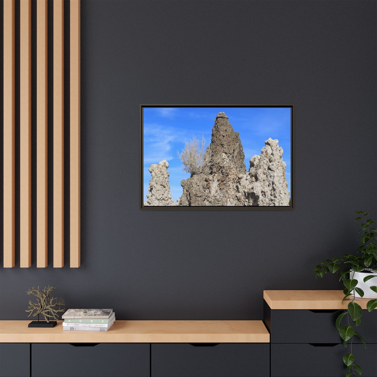 Silent Sentinels - Unique Stretched Canvas Wall Art