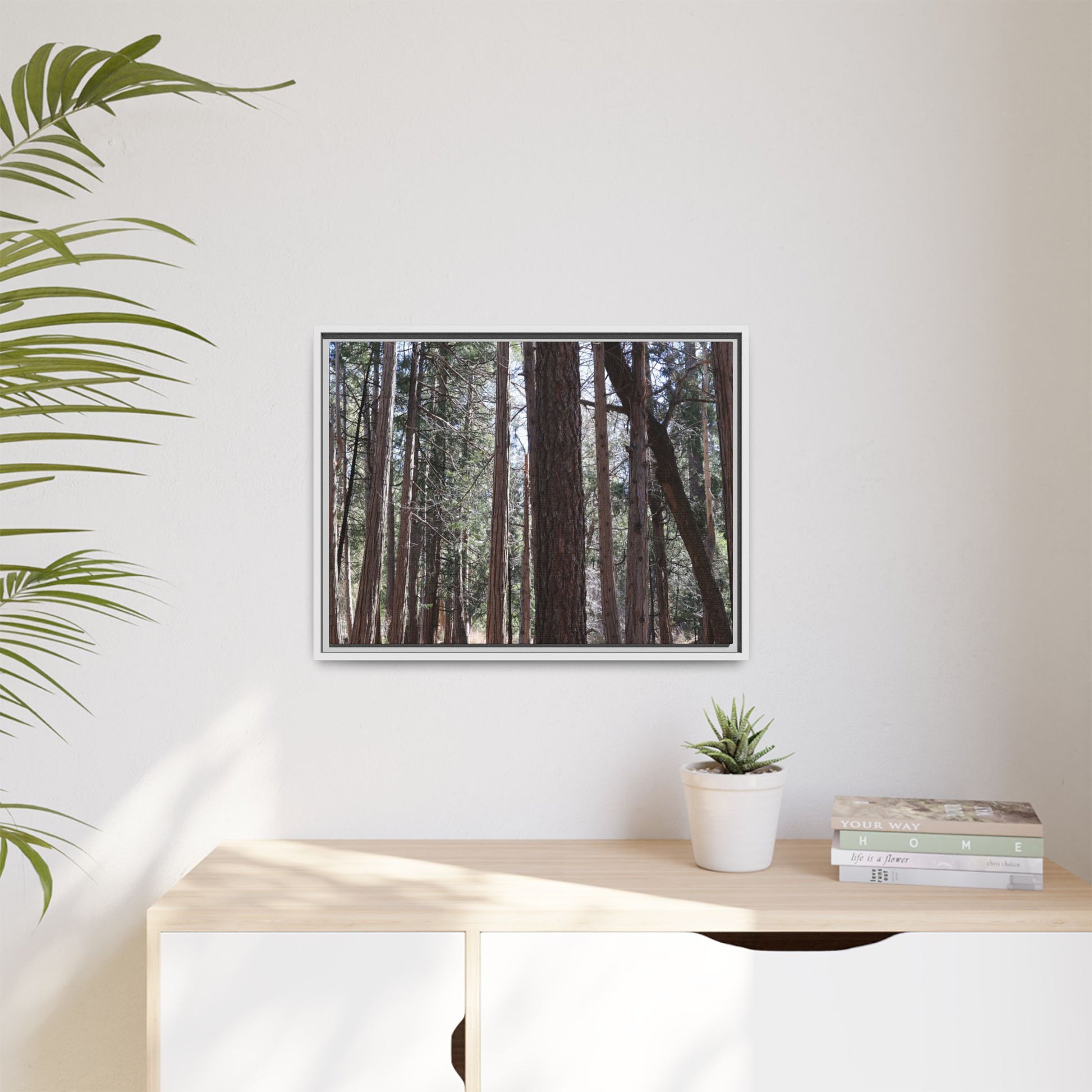 Forest Cathedral - Unique Stretched Canvas Wall Art - Art By Earth