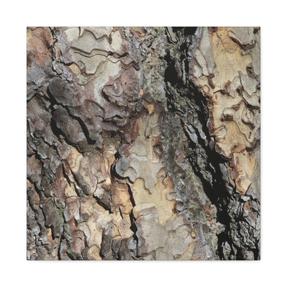 Wooden Labyrinth - Unique Frameless Canvas Wall Art - Art By Earth