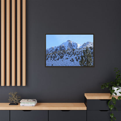 Snow's Embrace - Unique Stretched Canvas Wall Art
