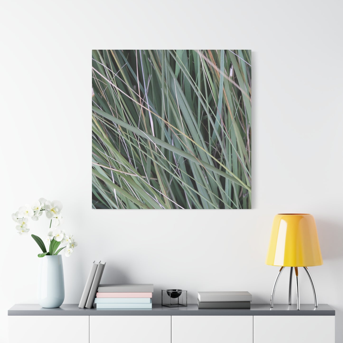 Whispers of Green - Unique Frameless Canvas Wall Art - Art By Earth
