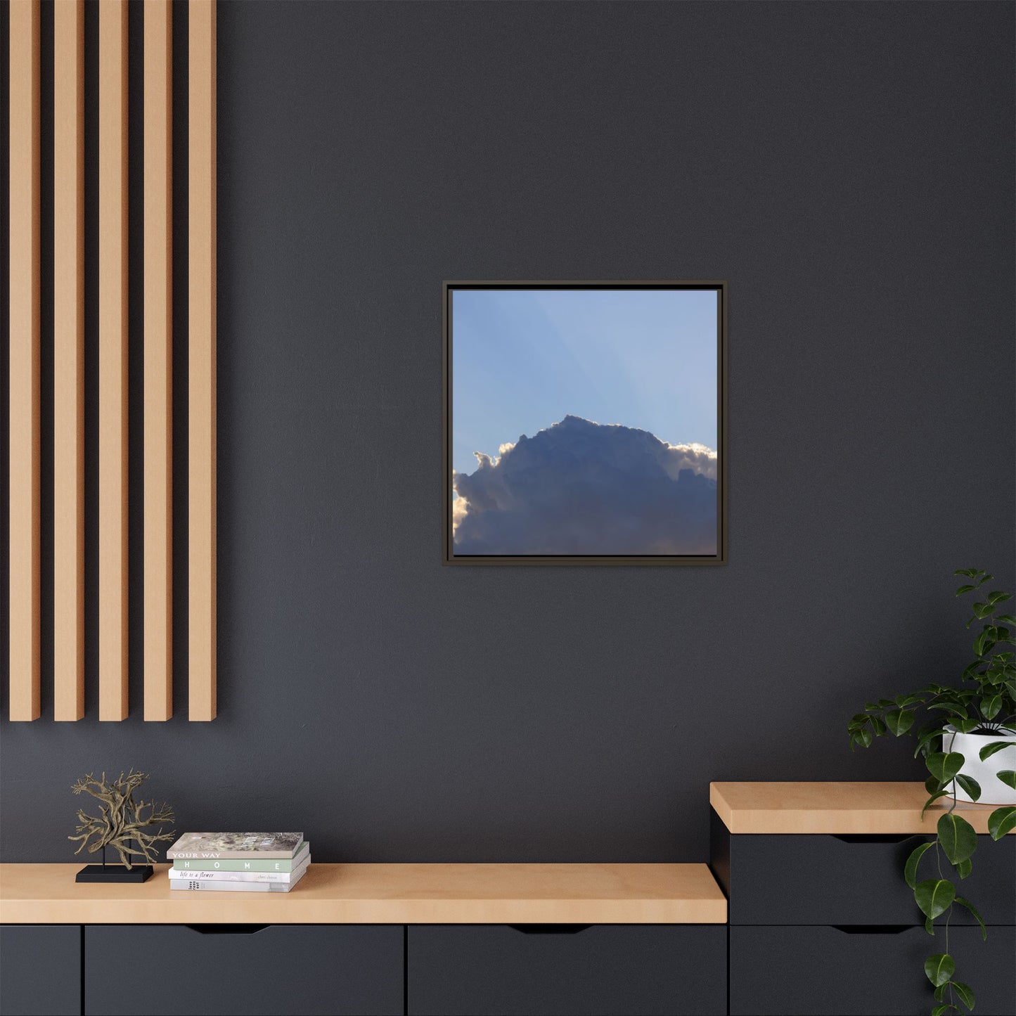 Cumulus Majesty - Unique Stretched Canvas Wall Art