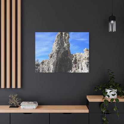 Towering Limestone Sentinels - Unique Frameless Canvas Wall Art