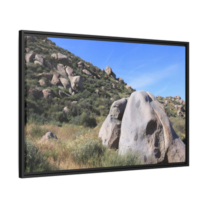 Ancient Stone Guardian - Unique Stretched Canvas Wall Art - Art By Earth