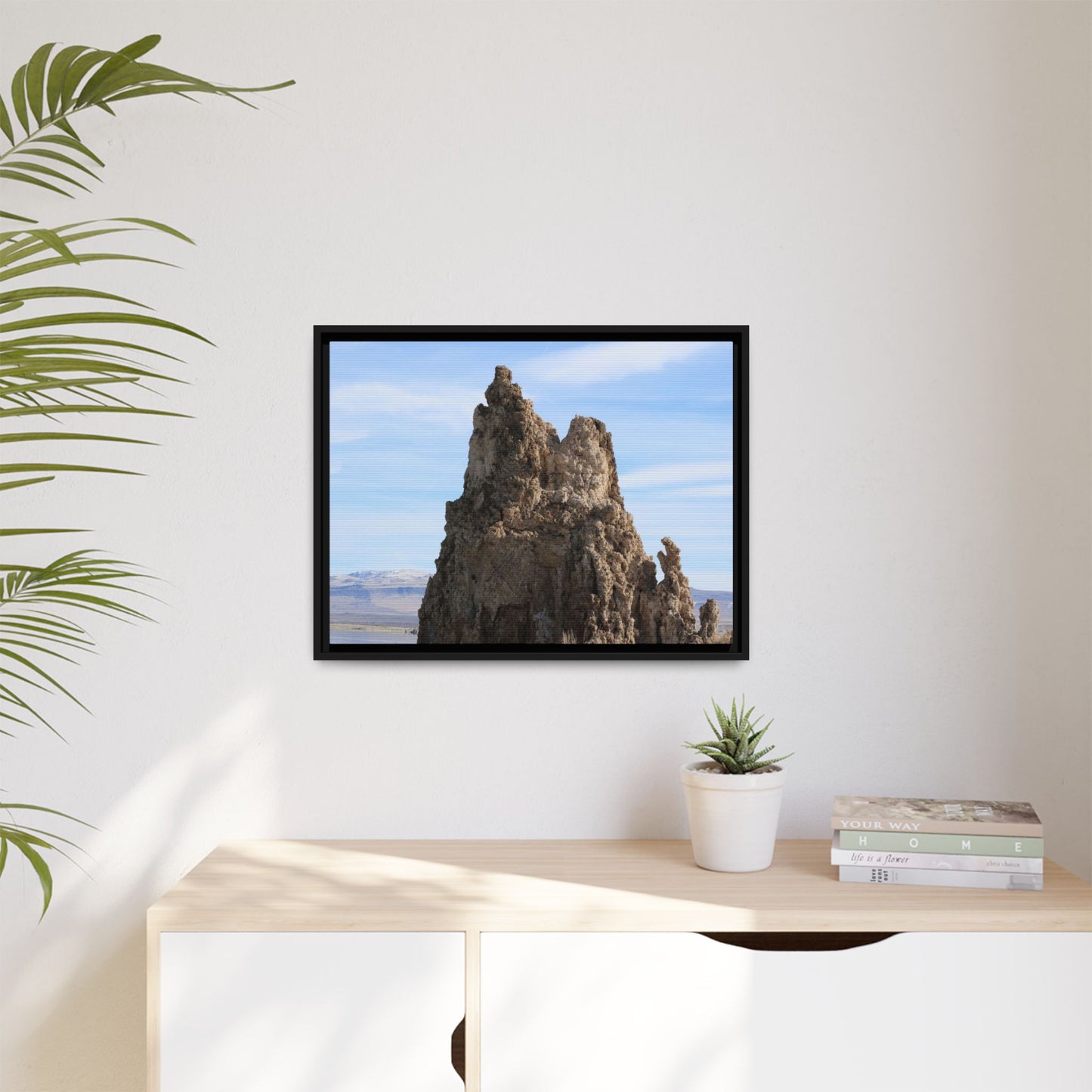 Tufa Towers of Silence - Unique Stretched Canvas Wall Art