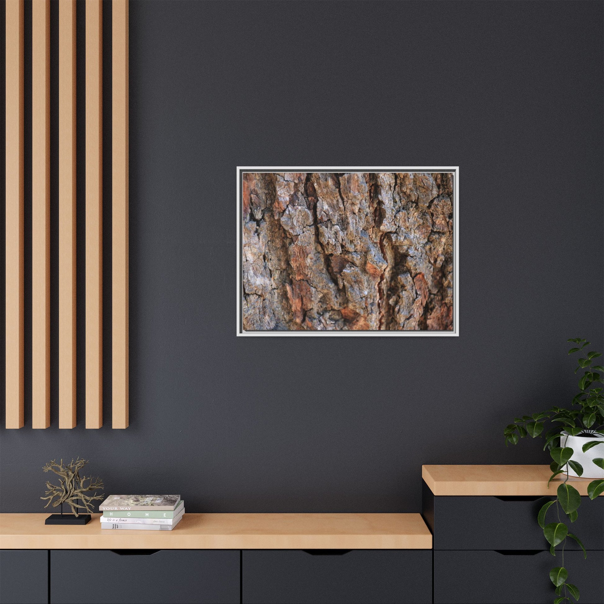 Craggy Textures - Unique Stretched Canvas Wall Art - Art By Earth