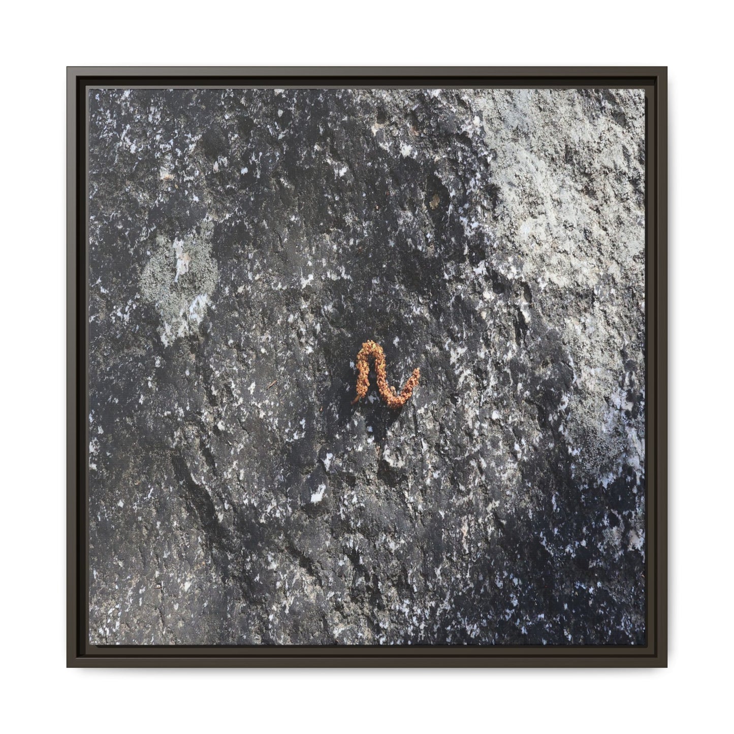 Volcanic Ash and Copper - Unique Stretched Canvas Wall Art - Art By Earth