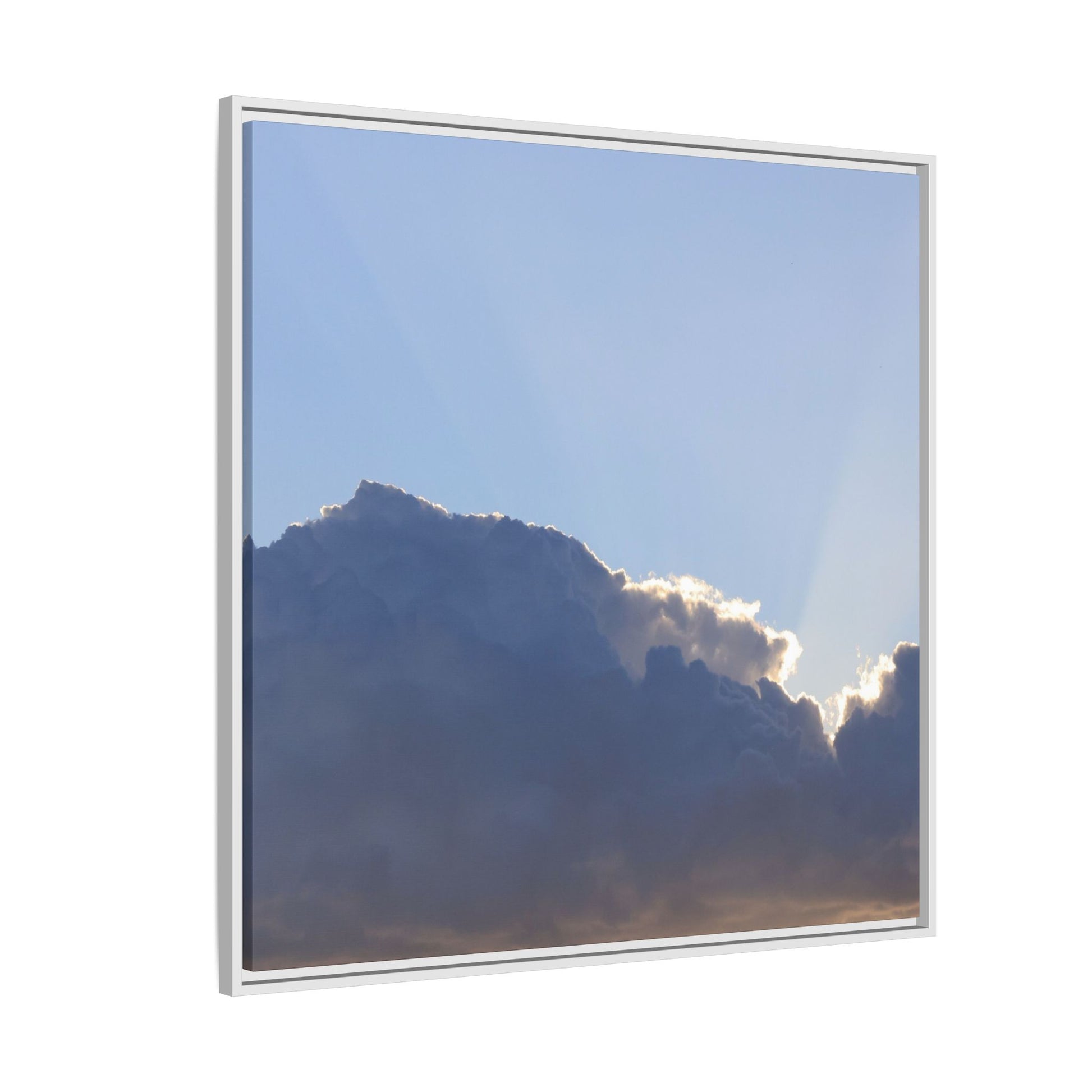 Cloud Divide - Unique Stretched Canvas Wall Art - Art By Earth