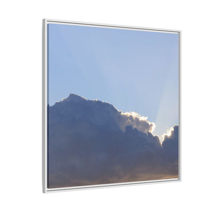 Cloud Divide - Unique Stretched Canvas Wall Art - Art By Earth