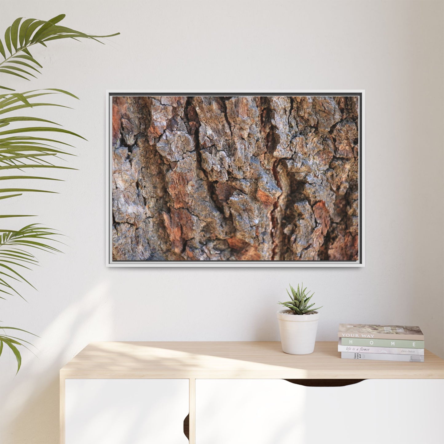 Craggy Textures - Unique Stretched Canvas Wall Art - Art By Earth