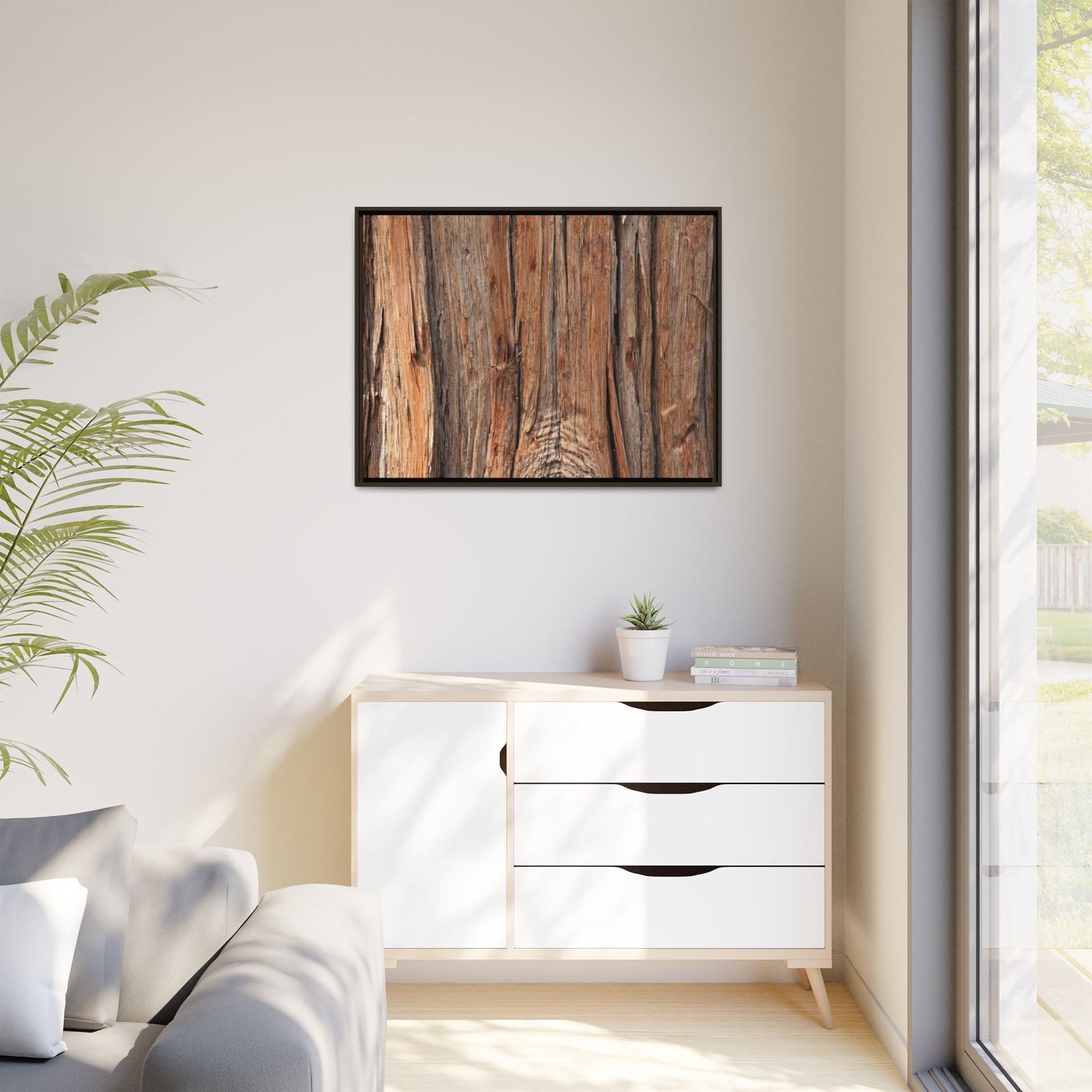 Echoes of Timber - Unique Stretched Canvas Wall Art - Art By Earth