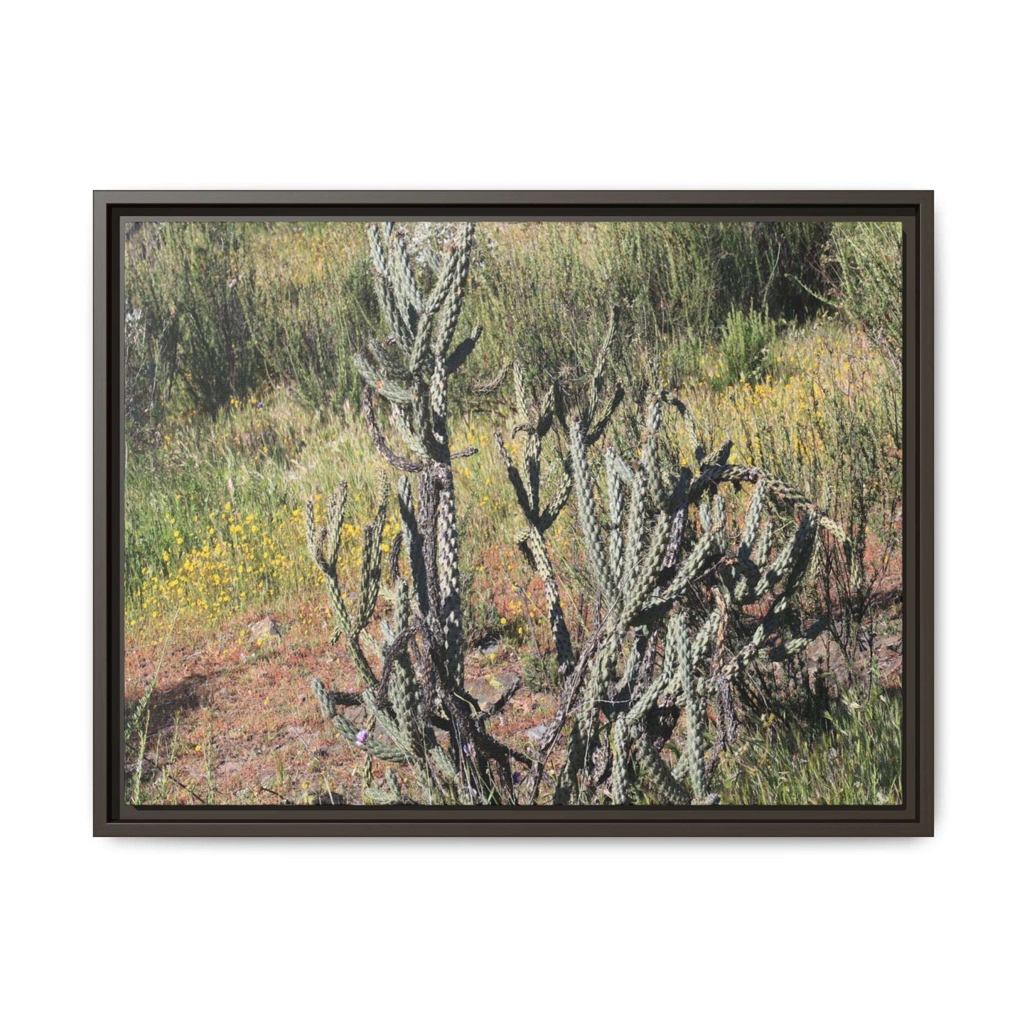 Wildflower Meadow - Unique Stretched Canvas Wall Art - Art By Earth