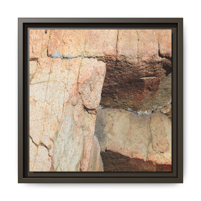 Fractured Stone - Unique Stretched Canvas Wall Art - Art By Earth