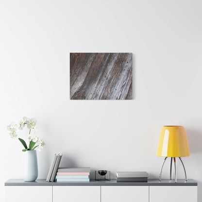 Aged Planks - Unique Frameless Canvas Wall Art - Art By Earth